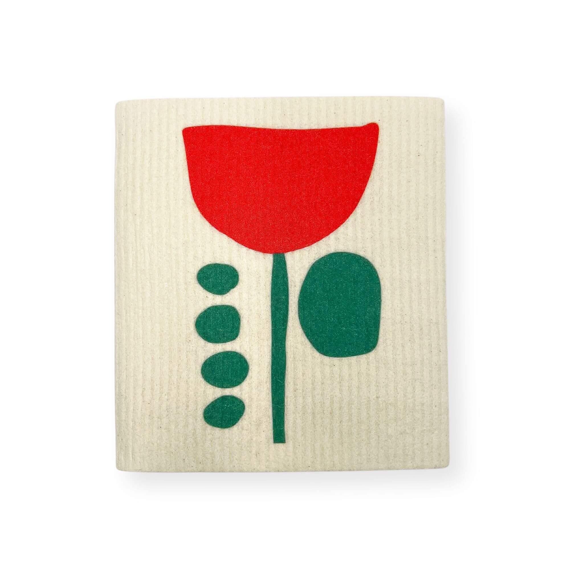 Compostable Sponge Cloths - Flowers - 1 Pack - The Plastic Free Co.
